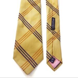 Seaward & Stern Plaid Silk Tie